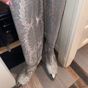 Gianni Bini Bling Boots Size 7
